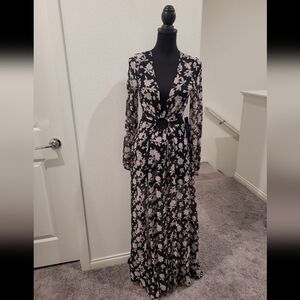 NWT Bebe Floral Maxi Dress